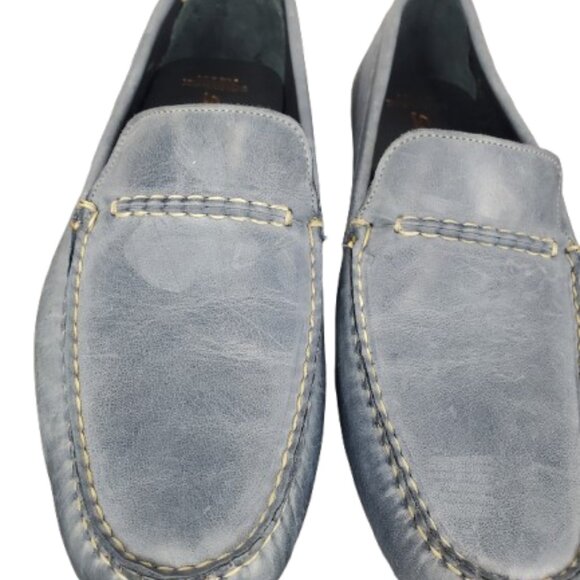 Allen Edmonds he Super Sport men\'s blue loafers size 10.5